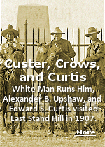No American battle (except Gettysburg) has been the subject of so many books and movies as the 1876 Battle of the Little Big Horn. The Lakota Sioux and the Northern Cheyenne, guided by Sitting Bull and Crazy Horse, wiped out Lt. Col. George A. Custer and five companies of the U.S. 7th Cavalry. The news shocked the nation as it celebrated its 100th birthday. 268 officers, enlisted men, scouts and civilians were killed in the greatest victory of American Indians over the U.S. Army after the Civil War.
